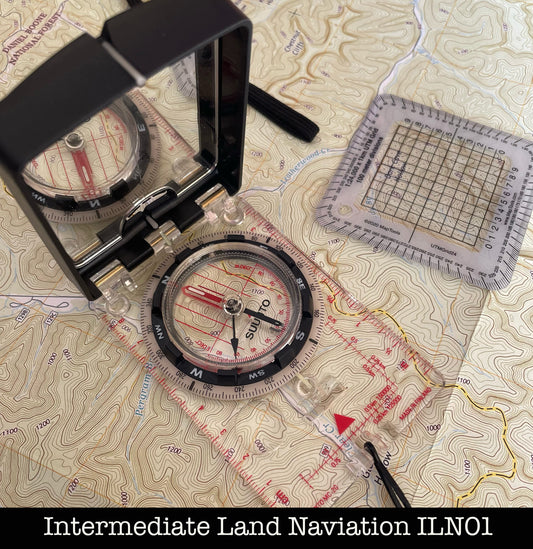 Intermediate Land Navigation ILN01 Saturday 8am to 5pm.